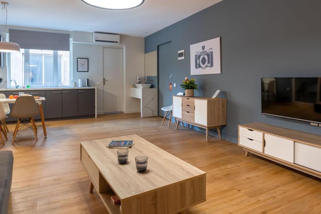 Central, Spacious Studio 5 Min Walk To Acropolis Atena Exterior foto